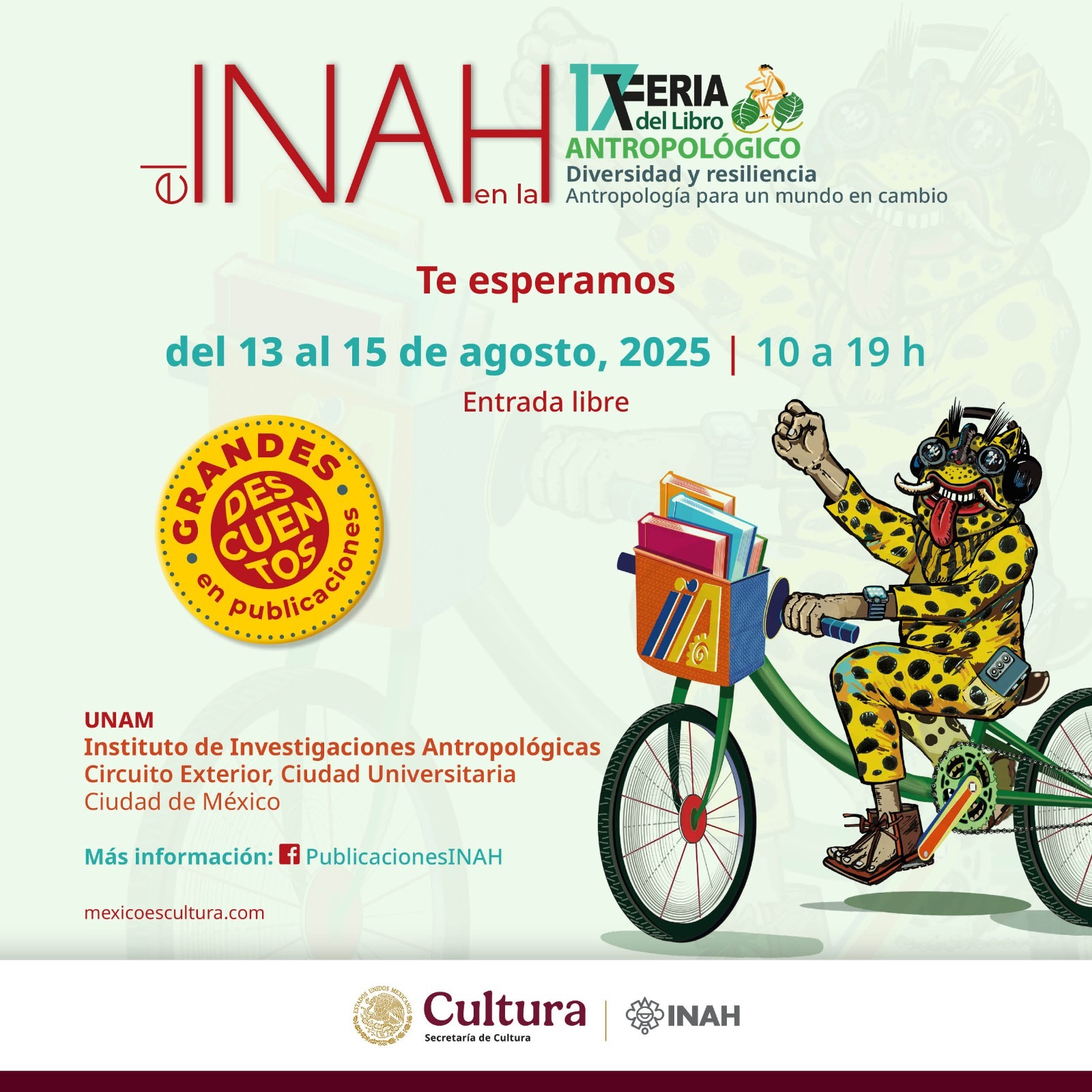 20250711 banner INAHFeriaLibroAntropologico