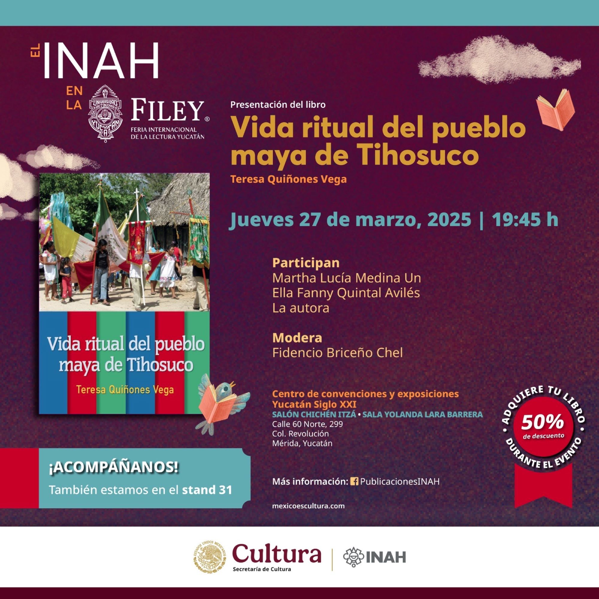 20250307 banner FILEYVidaRitualTihosuco
