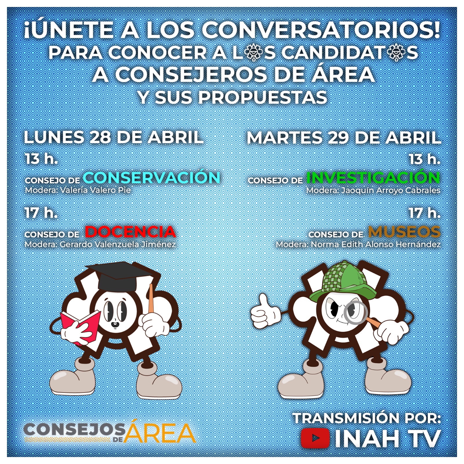 Conservatorios con Áreas
