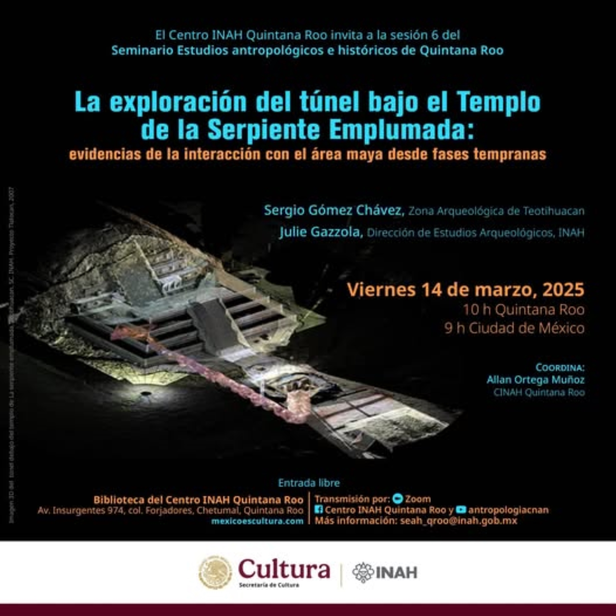 20250310 banner TunelSerpienteEmplumada