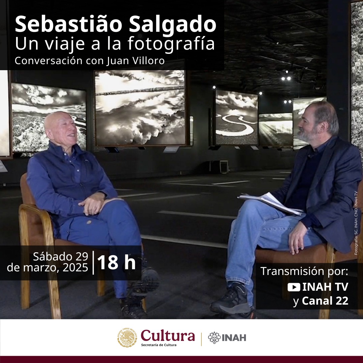 20250325 banner SebastiaoSalgadoINAHTV