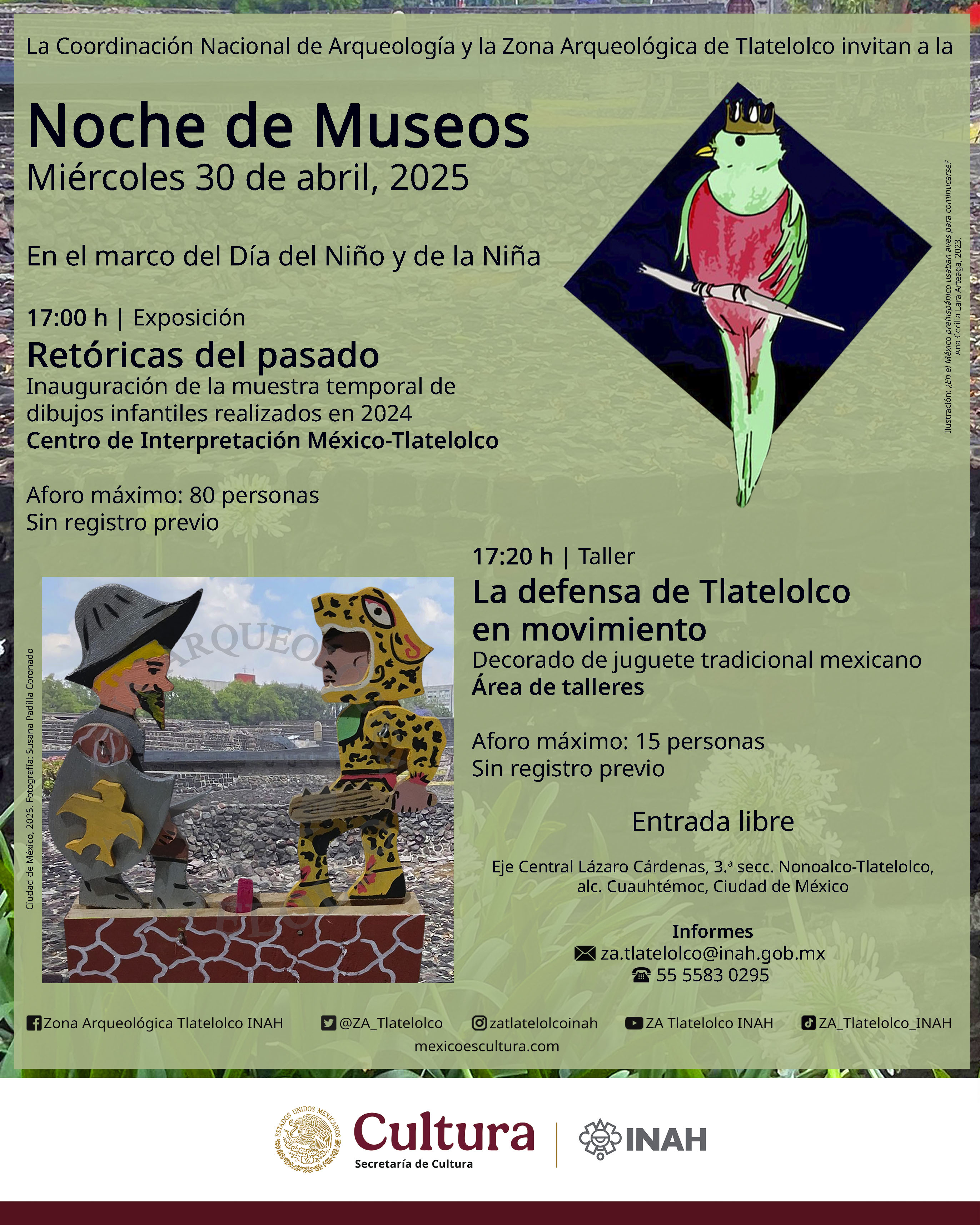 20250422 banner MAILING NocheDeMuseosAbrilNinos2025