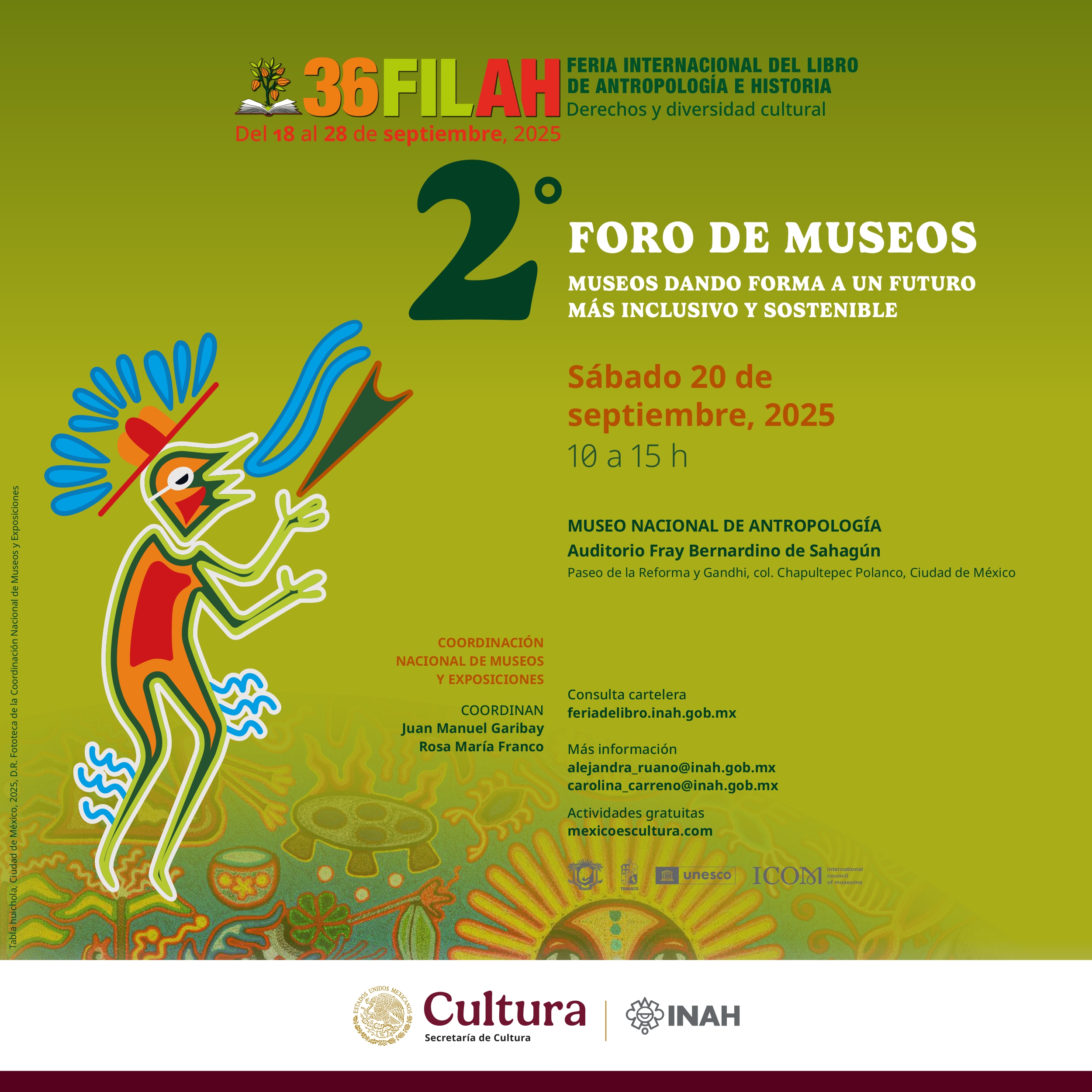20250813 banner Programa II Foro Museos 36FILAH