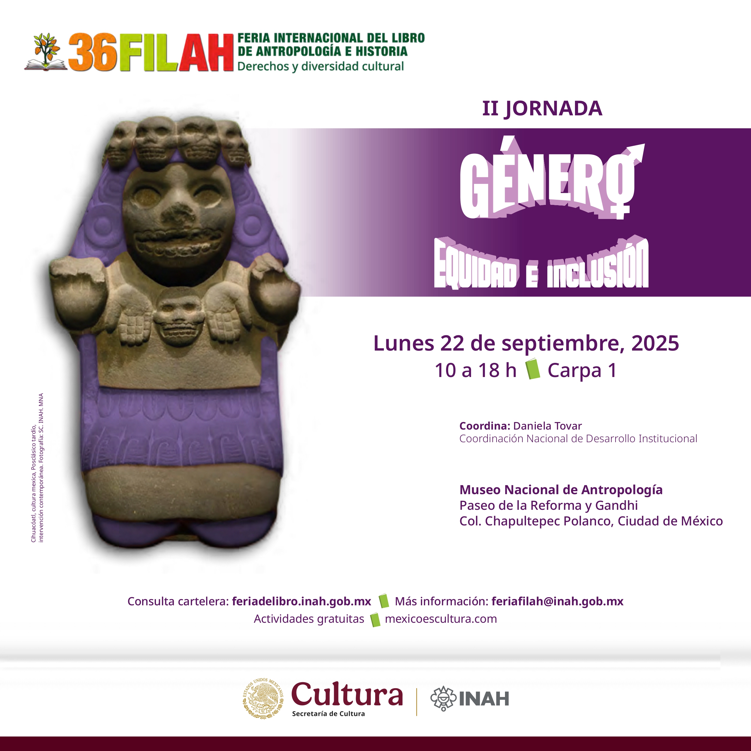 20250813 banner Programa II Jornada Genero 36FILAH