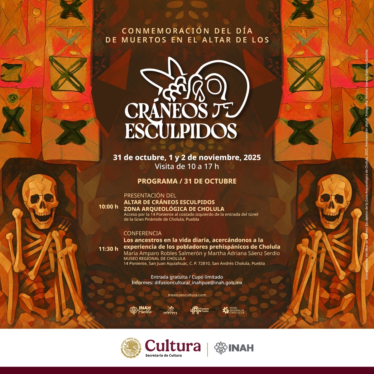 20251028 banner CraneosEsculpidosPuebla