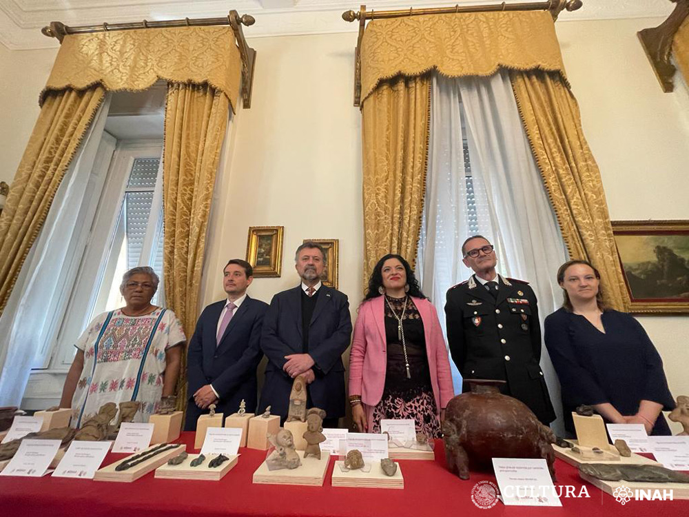 Son repatriadas 43 piezas