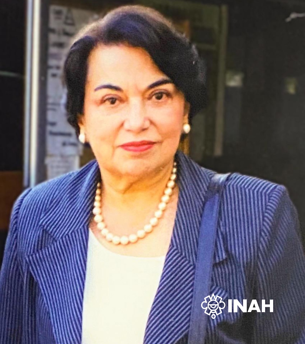 El INAH lamenta la partida de la arqueóloga Lorena Mirambell. Foto cortesía de Eduardo Corona.