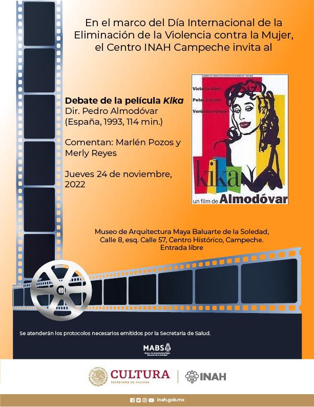 20221124 cartel Debate de la pelicula Klka