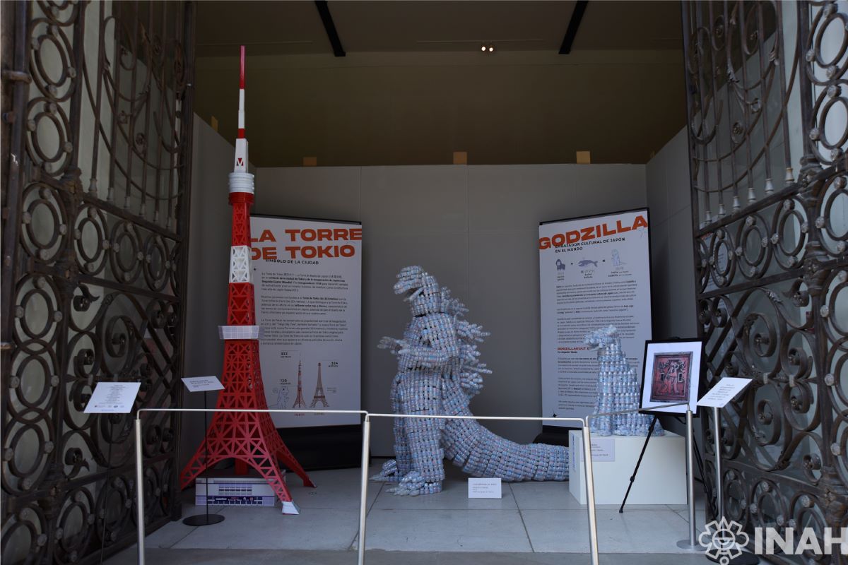Godzilla, la Torre de Tokio y Hachiko juntos en el MNCM