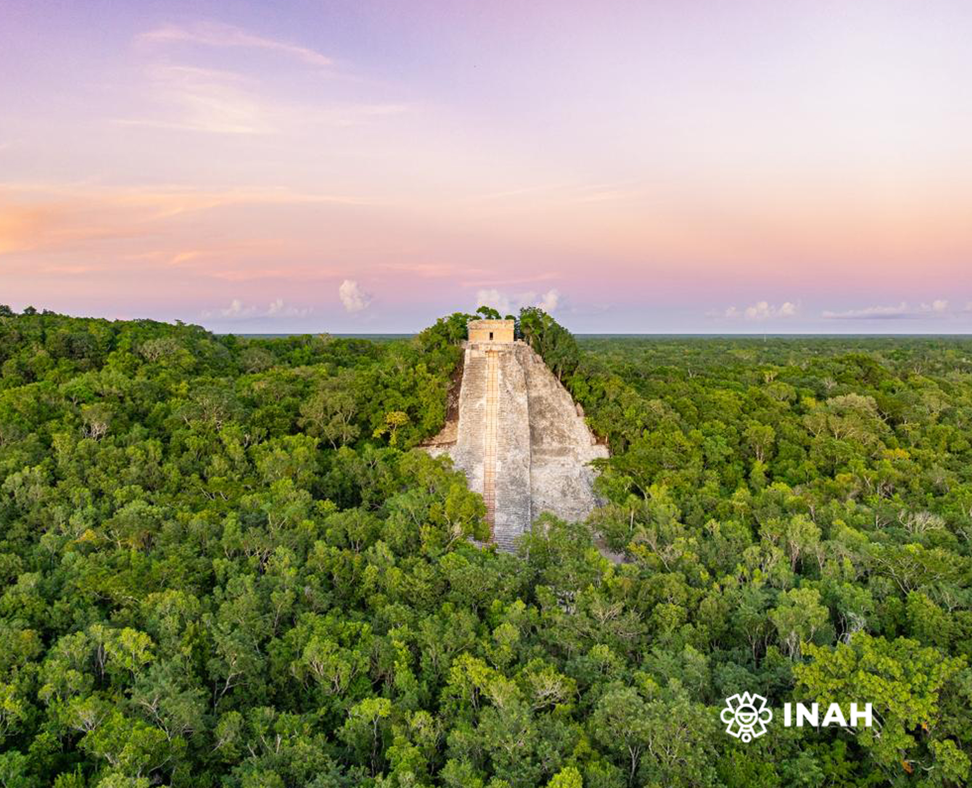 Zona Arqueológica de Cobá. Foto CINAH Quintana Roo