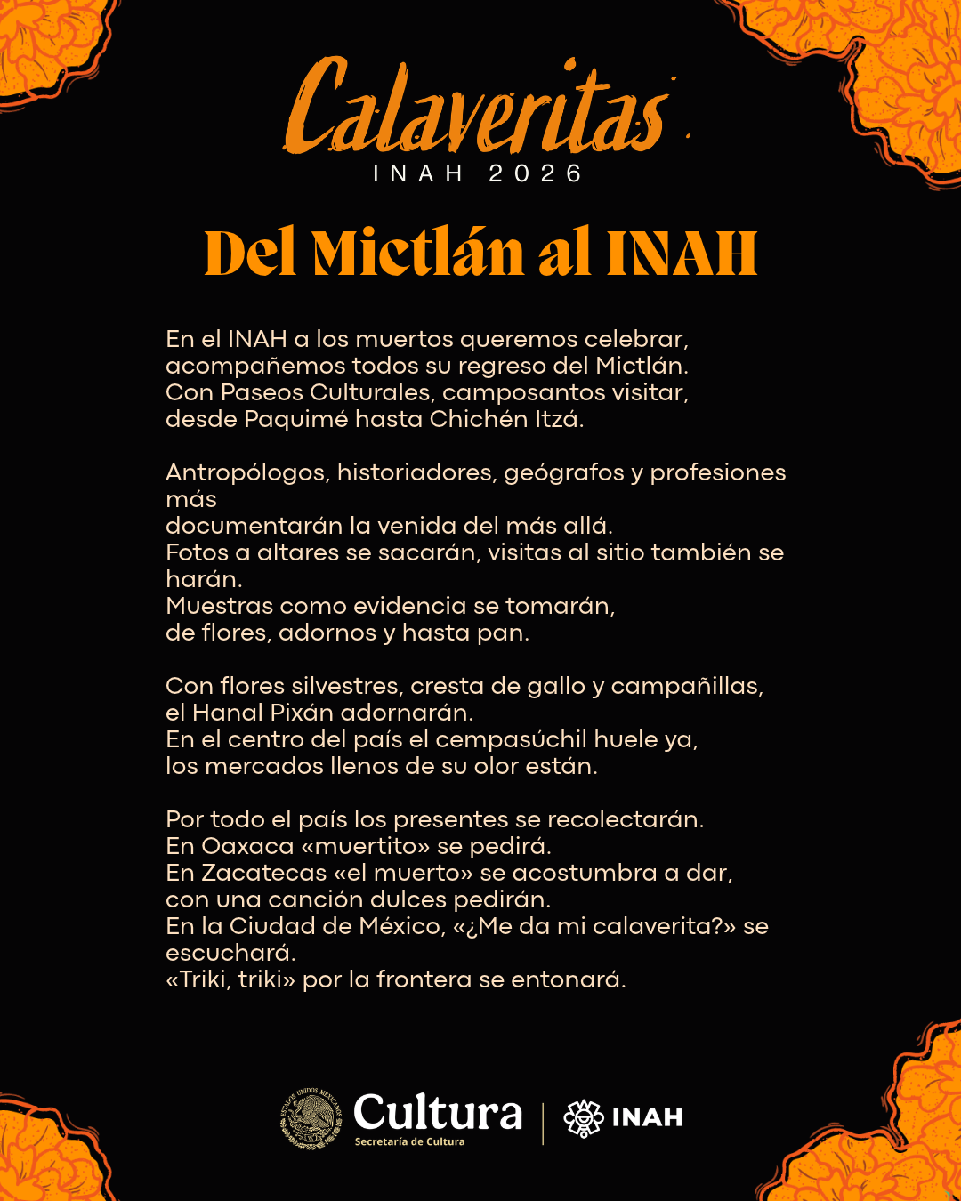 Calaverita: A los arqueólogos