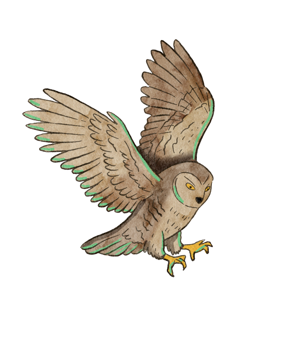 Búho — guardián del inframundo