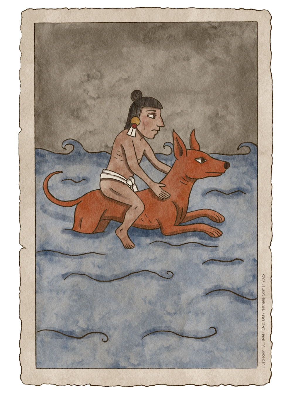 El agua — segundo nivel del camino al Mictlán