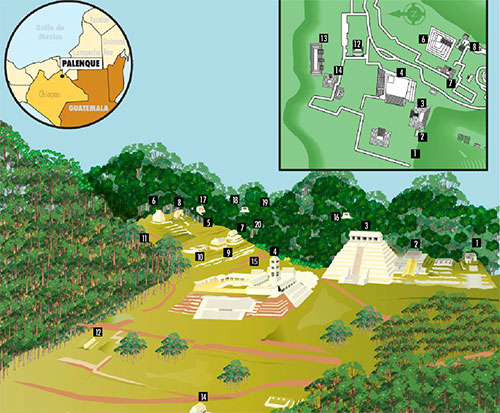 Zona Arqueológica de Palenque